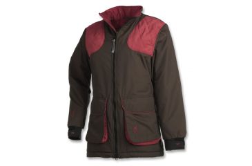 Image of Browning Womens Ballistic Insulated Shooting Jacket, Charcoal/Rose, XL 3040146904