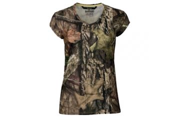 Image of Browning Womens Buck Flower T-Shirt, Mobuc, Extra Large, 3014642804