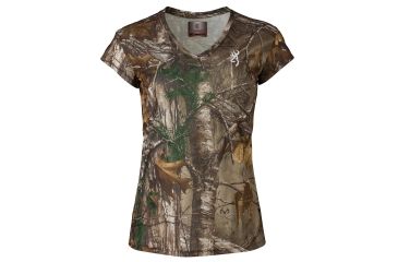 Image of Browning Womens Stamped T-Shirt, Rtx, Medium, 3017702402
