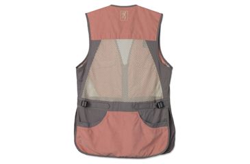 Image of Browning Womens Summit Shooting Vest,Smoke/Hot Pink,Small 3050719401