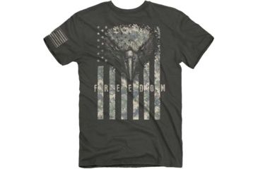 Image of Buck Wear T-shirt Digi Free Eagle S-sleeve Smoke Medium