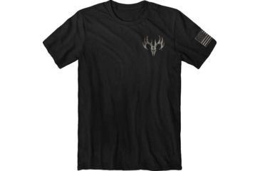 Image of Buck Wear T-shirt ''faith Family Flag Freedom'' Blk Large