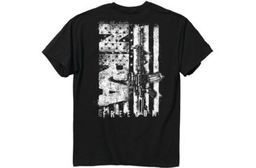 Image of Buck Wear T-shirt ''nra Grit'' S-sleeve Black Xl