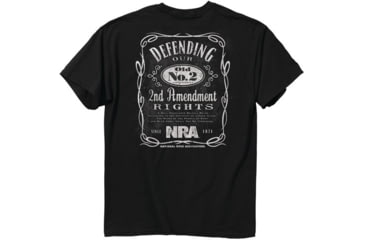 Image of Buck Wear T-shirt Nra old No.2 Black Medium