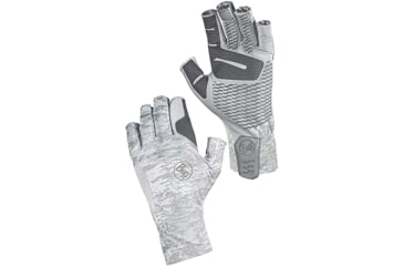 Image of Buff Aqua+ Gloves, Camo White, Medium, 15649