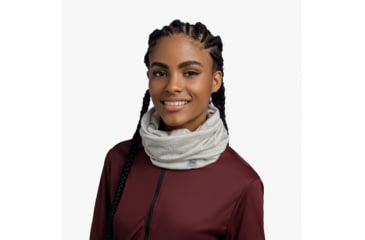 Image of Buff Bike Merino Lightweight Neckwear, Cloud, 132280.003.10.00