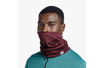 Image of Buff Bike Merino Lightweight Neckwear, Garnet, 132280.653.10.00