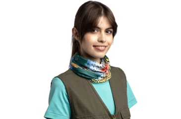 Image of Buff Coolnet Uv Abachar Rainbow - Neckwear, 133840.555.10.00