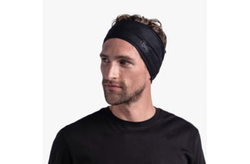 Image of Buff CoolNet UV Multifuctional Heabdband, Solid Black, 119472.999.10.00
