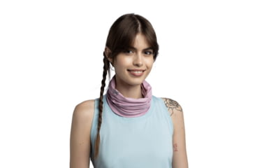 Image of Buff Coolnet UV Neckwear, Solid Orchid, 119328.607.10.00