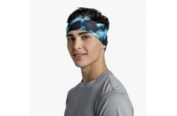 Image of Buff CoolNet UV Wide Headband, Singy Pool, 131418.722.10.00