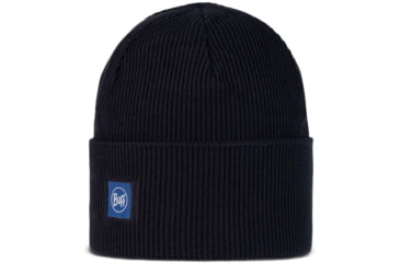 Image of Buff CrossKnit Beanie, Solid Night Blue, 132891.779.10.00