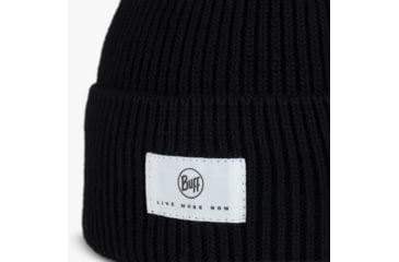 Image of Buff Knitted Beanie, Drisk Black, 132330.999.10.00