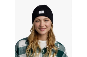Image of Buff Knitted Beanie, Drisk Black, 132330.999.10.00