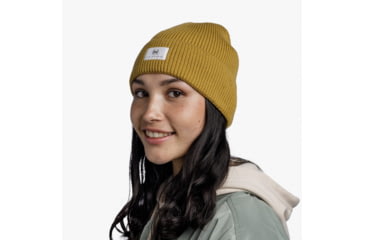 Image of Buff Knitted Beanie, Drisk Citronella, 132330.345.10.00