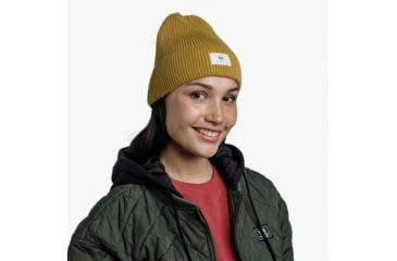 Image of Buff Knitted Beanie, Drisk Citronella, 132330.345.10.00