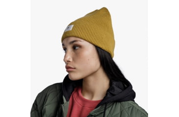 Image of Buff Knitted Beanie, Drisk Citronella, 132330.345.10.00