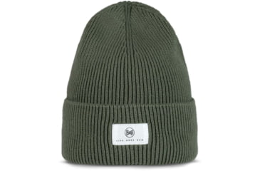 Image of Buff Knitted Beanie, Drisk Silversage, 132330.313.10.00