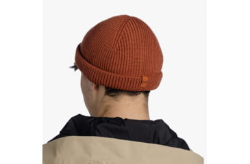 Image of Buff Knitted Beanie, Ervin Cinnamon, 132323.330.10.00