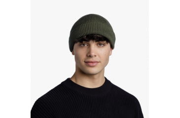 Image of Buff Knitted Beanie, Ervin Forest, 132323.809.10.00