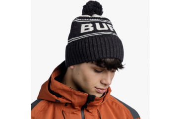 Image of Buff Knitted Beanie, Hido Multi, 132332.555.10.00