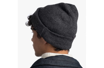 Image of Buff Knitted Beanie, Jarn Graphite, 129618.901.10.00