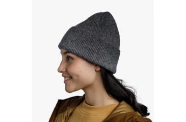 Image of Buff Knitted Beanie, Marin Graphite, 132324.901.10.00