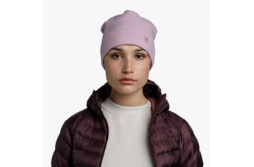 Image of Buff Merino Fleece Beanie, Lilac Sand, 129446.640.10.00