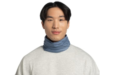 Image of Buff Original Ecostretch Solid Neckwear, Water, 117818.761.10.00