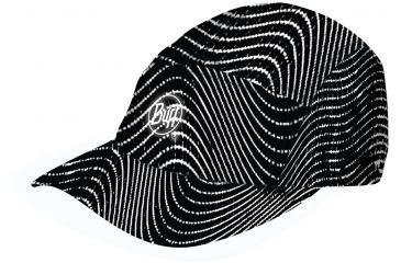 Image of Buff Pace Cap - Men's-Black Wave-One Size