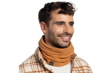 Image of Buff Polar Neckwarmer Solid Neckwear, Copper, 130000.333.10.00