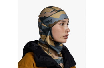Image of Buff Pow ThermoNet Hinged Balaclava, Endless Vista Camouflage, 132839.866.10.00