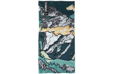 Image of Buff Pow Thermonet Pow Lixot Neckwear, Green, 134704.845.10.00