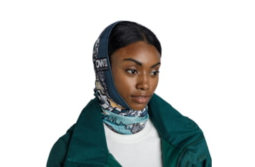 Image of Buff Pow Thermonet Pow Lixot Neckwear, Green, 134704.845.10.00