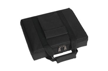 Image of Bulldog Cases &amp; Vaults 14 x 12 Black nylon hard pistol case w/ holster-Fits 4 double action revolvers BD564