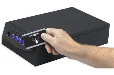 Image of Bulldog Cases &amp; Vaults Magnum Top Load LED Quick Vault,RFID Access,11.4x7.8x5.5in BD4060