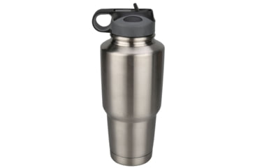 Image of Bulldog Winch 30Oz 304 Stainless Steel Tumbler, Double Wall with Screw-On Flip-Up Straw Lid, Clean, 80052