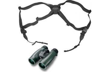 Image of Bushnell Trophy XLT 12x50mm Roof BaK4 Prism Binoculars, Green 235012 w/ OPMOD ABH 1.0 Limited Edition Binocular Harness 235012-KIT2