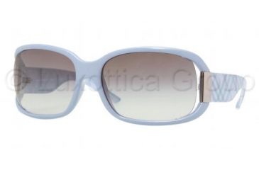 Image of Burberry BE 4071 Sunglasses Styles Air Force Blue Frame / Gray Gradient Lenses, 31888G-6116