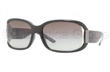Image of Burberry BE 4071 Sunglasses Styles Black Frame / Gray Gradient Lenses, 316411-6116
