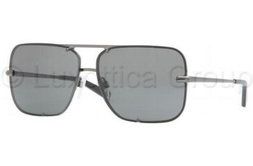 Image of Burberry BE3048 Sunglasses 105787-6113 - Dark Gunmetal Gray