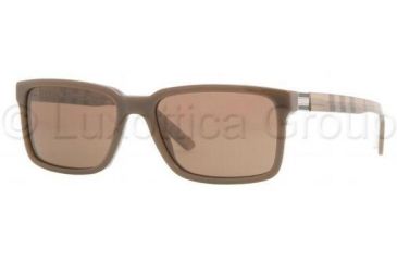 Image of Burberry BE4097 Sunglasses 323773-5517 - Brown Hazelnut Brown