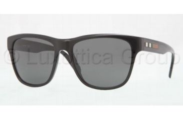 Image of Burberry BE4131 Sunglasses 300187-5617 - Black Frame, Gray Lenses