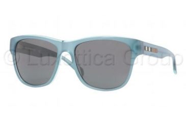 Image of Burberry BE4131 Sunglasses 336587-5617 - Turqoise Frame, Smoke Gradient Lenses