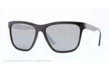 Image of Burberry BE4163 Sunglasses 30016G-56 - Black Frame, Grey Mirror Silver Lenses