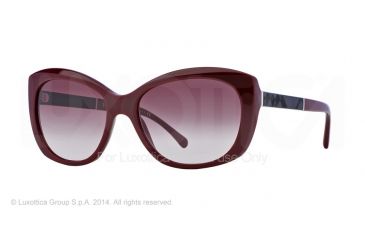 Image of Burberry BE4164 Sunglasses 34038D-55 - Bordeaux Frame, Pink Gradient Lenses