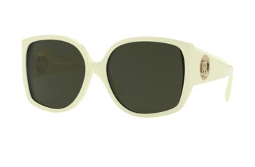 Image of Burberry BE4290F Sunglasses 381582-61 - , Green Lenses