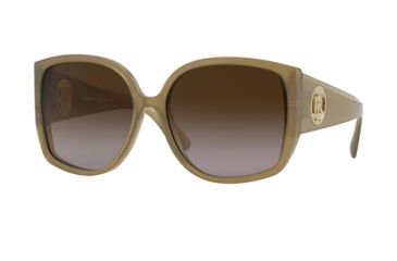 Image of Burberry BE4290F Sunglasses 301513-61 - , Brown Gradient Lenses