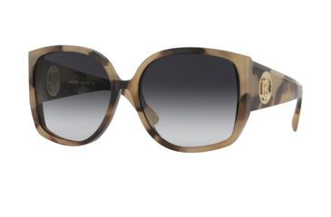 Image of Burberry BE4290F Sunglasses 35013C-61 - , Grey Gradient Lenses
