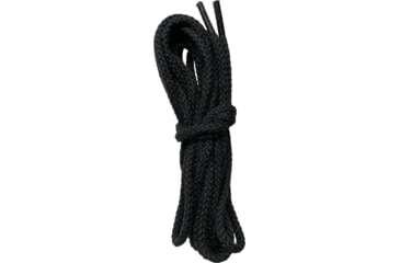 Image of Burn Proof Gear Kevlar Shoe Laces, Black, Small, BPG-LACES-S-46-BLK